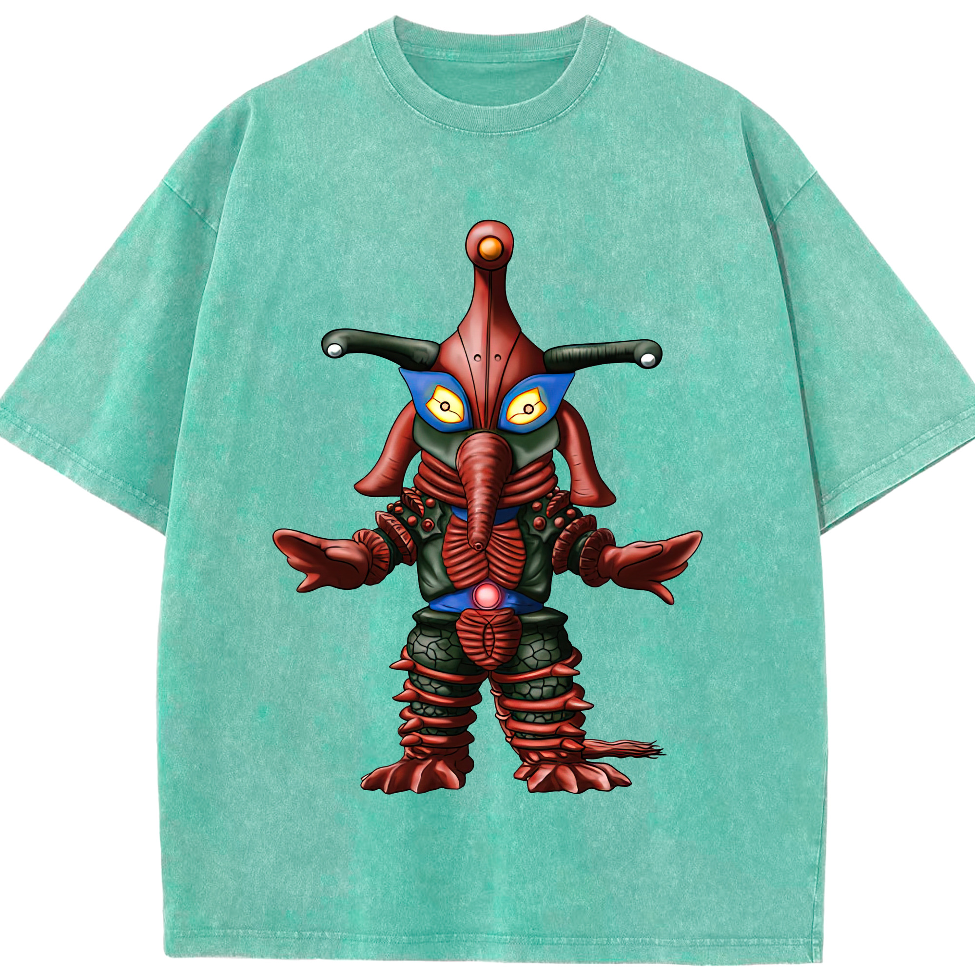 （画像用） ウルトラマン Ultraman 綿100% ヴィンテージ風 半袖Tシャツ（フロントプリント）